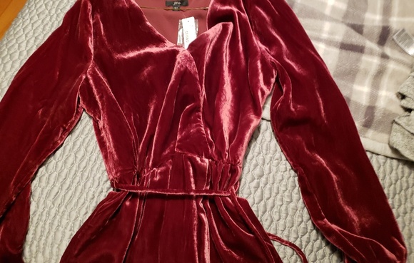 J. Crew Tops - J Crew faux-wrap top in velvet J. Crew Tops - J Crew faux-wrap top in velvet